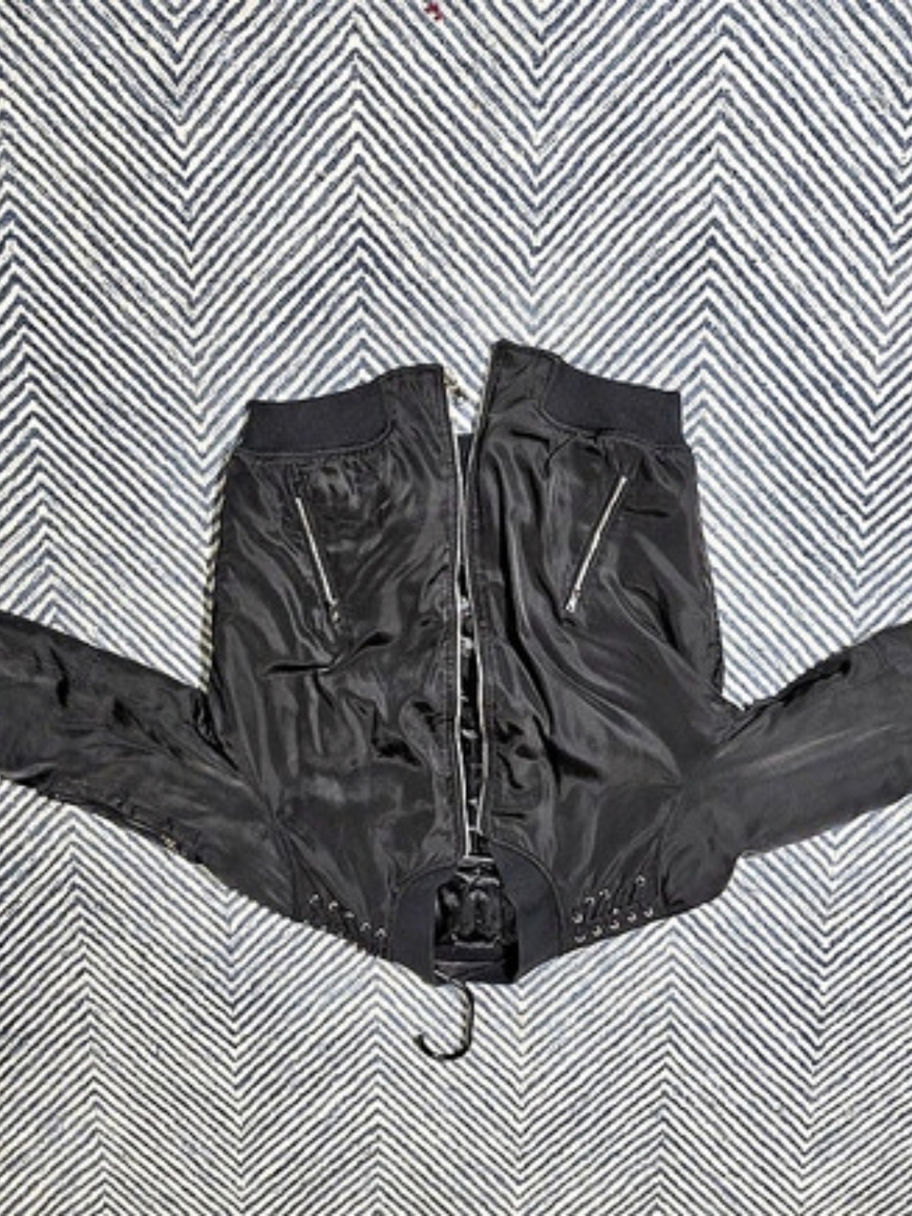 Black Bomber Jacket